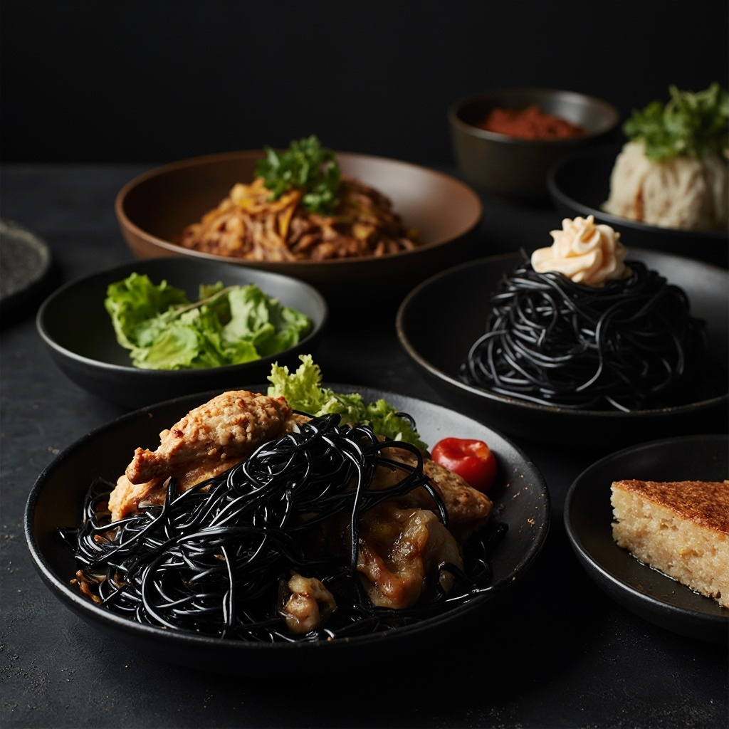 Dark Series Chinese Delicacies